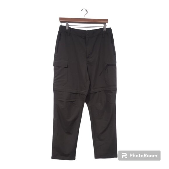 NWOT Women's Olive Green Convertible Cargo Pants Size XL - Picture 1 of 6